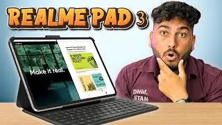Realme Pad 3 5G Launch 🔥 2.8K Book-View Display, 12200mAh Battery & Dimensity 7300 Max Full Details
