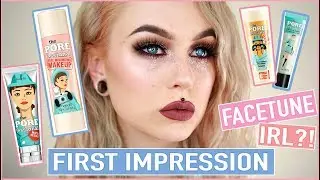Pore Minimizing Makeup Benefit ☀ First Impression & Review | Evelina Forsell