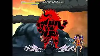 Kaido Vs Oden (mugen battle)
