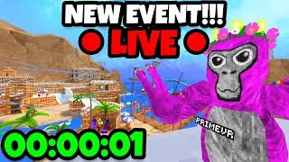 🔴 LIVE EVENT GORILLA TAG OPEN LOBBIES   🔴