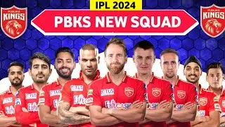 IPL 2024 - Punjab Kings Full Squad | PBKS Probable squad For IPL 2024 | pbks 2024 squad