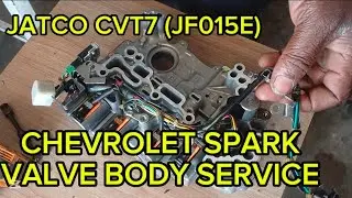 Chevrolet Spark Valve Body Service | Fix Harsh Shifting & Gear Delay#ChevroletSpark#ValveBodyService