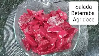 A MELHOR SALADA DE BETERRABA AGRIDOCE