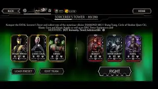 SORCERER'S TOWER FIGHT 80 | BOSS BATTLE | MK Mobile SORCERER'S TOWER GAMEPLAY PART 1