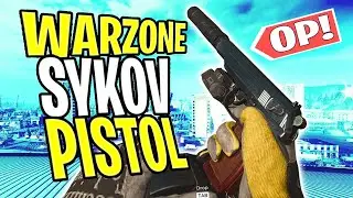 *NEW* SYKOV PISTOL is OVERPOWERED (Full Auto) | Warzone Battle Royale