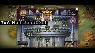 [Summoners War] ToA Hell June 2021 Fl.10 Lyrith