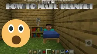 How to make blanket in minecraft- minecraft hacks#2