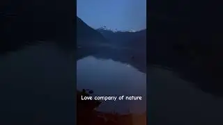 Solo camp #trending #travel #nature #viralvideotrends #lake