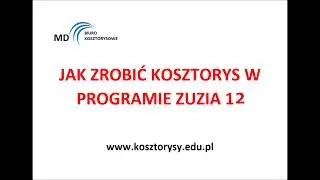Kosztorysy budowlane instalacyjne import kosztorysu z excela do zuzia12