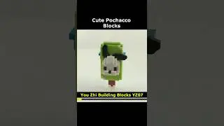 Ice Cream - Pochacco YZ07 Mini Blocks Preview #lego #brick #miniblock #nanoblock #block