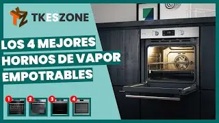 Los 4 mejores hornos de vapor empotrables