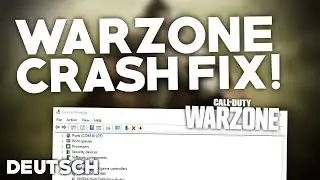Warzone: CRASH/ST&Uuml;RZT ab BEHEBEN! | Probleml&ouml;sung | Crash fix Deutsch | 2024