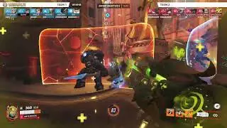 Rock-solid King&rsquo;s Row defense with clutch Vendetta play... by AMYLIEDUCK &mdash; Overwatch 2 Replay W1KFVE