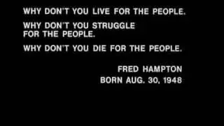 Fred Hampton Speech: 