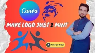 How To Make Logo in Canva Just 2 Minute