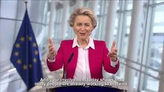 #EUGreenDeal shows the path towards EU Growth. Ursula von der Leyen eudebates with #Stiftung2Grad