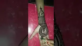 Neha Aryan MEHDI ART  is live! Very Easy simple mehndi Design