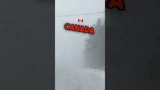 How to drive during winters in Canada? 🇨🇦 #canada #shorts #winterstorm #canadasnow #winterseason