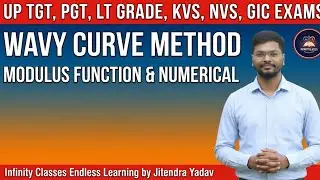 Wavy Curve Method & Modulus Function|Classification of Functions(Part-2)|Numericals|Jitendra Yadav