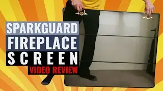Sparkguard Fireplace Screen Video Review by Adam