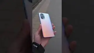 #RedmiK40 Redmi K40 Blue Dreamland color hands-on