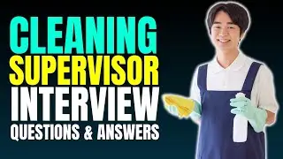 Cleaning Supervisor Interview Questions and Answers | Preparation For  Cleaning Supervisor Interview