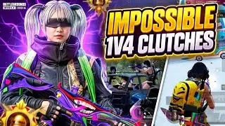 BGMI Intense 1v4 clutches 🔱 iPhone 14 pro max⚡ BGMI GAMEPLAY 🤯🔥 MNB x YT