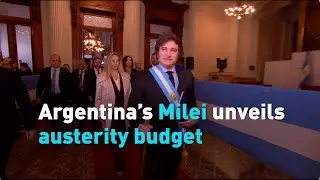 Argentina&rsquo;s Milei unveils austerity budget amid growing public discontent