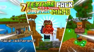 8 TEXTURE PACK RINGAN UNTUK SURVIVAL MCPE!! 1.21+