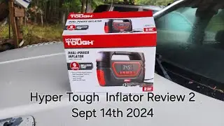 Hyper Tough Inflator Review 2 Sept 14th 2024 #tireinflator #airpump #auto #productreview #crow