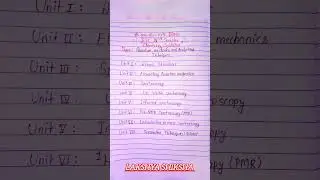 Bsc 4th semester chemistry syllabus | bsc 2nd year 4th semester chemistry syllabus | #bscchemistry