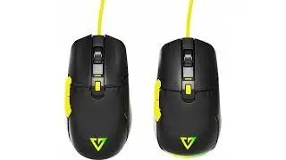 Мишка  Modecom Jager Volcano, ігрова, 12400dpi., 7кн.,RGB, Hot-Swap, custom., чорна