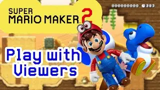 Super Mario Maker 2 Viewer Levels - Shromeone professional speedruns it (Queue closed)