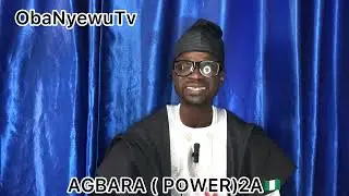 AGBARA-IJOBA (POWER): Bí Iwa Rere Ṣe Di Agbara Gidi