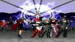 [KOF MUGEN] Akiha Yagami VS Element Team