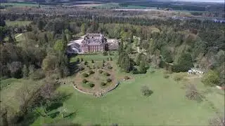 Lynford Hall from the air - DJI Phantom P3 Adv.