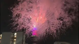 2026 Fireworks Sky Tower Auckland 🇳🇿Countdown to 2026.  Live from New Zealand