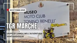 Servizi TGR Marche 22/10/202 Museo Motoclub Benelli Sant'Angelo in Vado, avventura dal ❤️ lamolese 