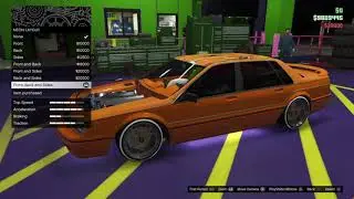 Grand Theft Auto V Bennys Albany primo modding bogeyflick style