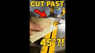 Cut Extreme Angles Beyond 45&deg; &ndash; DIY Jig for Any Miter Saw