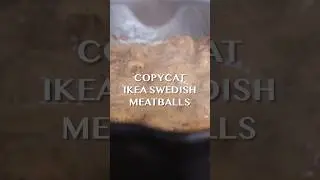 Copycat Ikea Swedish Meatballs- Better than the original 🫢 #12tomatoes