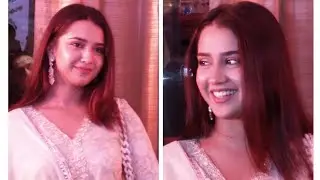 Roshni Walia Spotted at BETI foundation & performed Remp walk in show looking simple Indian look