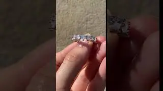 The heart eternity ring by Heavenly Necklaces