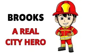 BROOKS IS A REAL FIREFIGHTER HERO!
