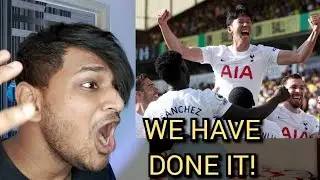 Tottenham Hotspur vs Norwich | GOALS REACTION