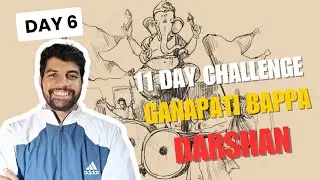 11Day Challenge, Day 6 | Tilkwadi Area | Belgaum| ganapati bappa morya| darshan|Ganapati decoration 