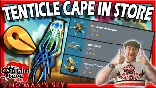 No Man's Sky Quicksilver Tenticle Cape Is Now In the Store To Be Unlocked - Captain Steve NMS News