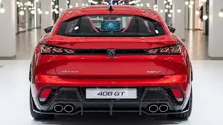 Peugeot 408 GT 2026: Pełna prezentacja nowego francuskiego sedana typu fastback