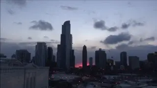 STUNNING CHICAGO SUNSET!