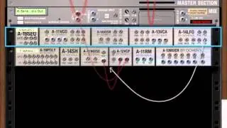 Модуль A-11NOISE из модульного расширения синтезаторной стойки A-Series для Reason